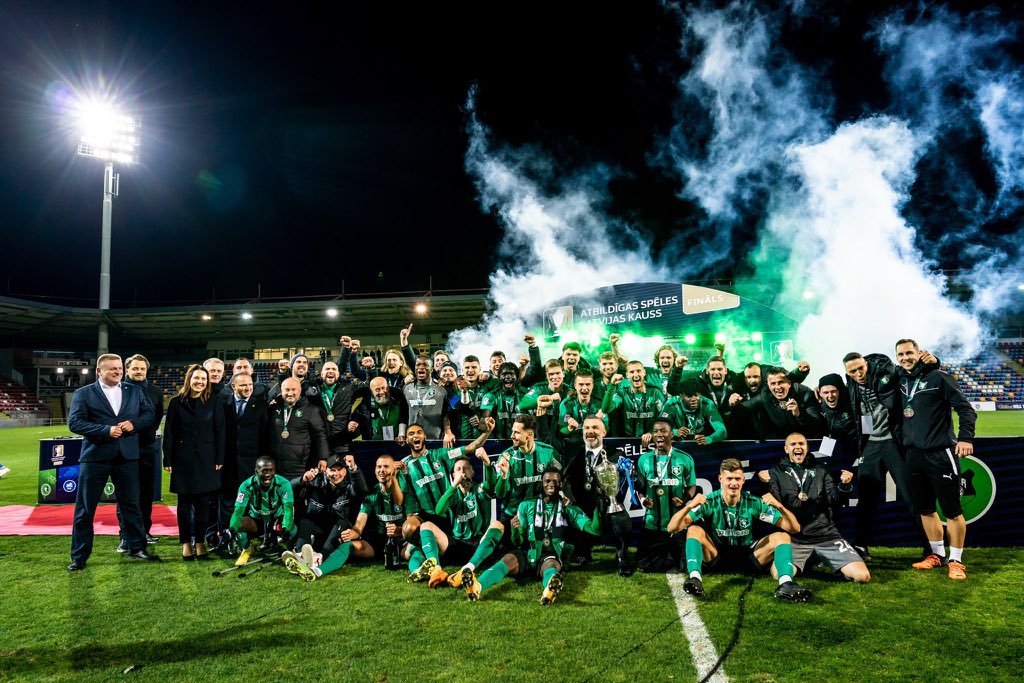 👏🏆🇱🇻Apsveicu tradīcijām bagāto FK "Auda" ar pirmoreiz izcīnīto Latvijas kausu un novēlu nākamsezon cienīgi pārstāvēt mūsu valsti Eirokausos!