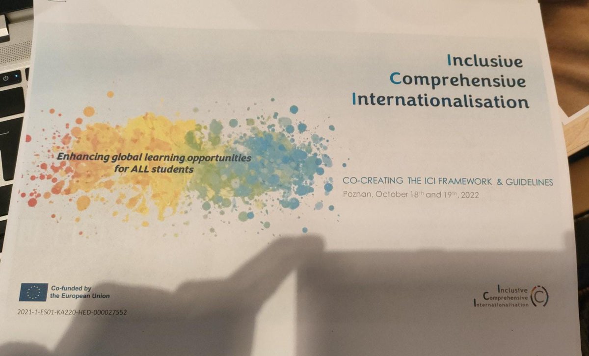 CHEI_Unicatt's tweet photo. Our #ICI_Project partners @MarinaCasalSala and @JeanineGH in Poznan for their training. Enhancing global learning opportunities for ALL students! #internationalization #highered #highereducation #intled https://t.co/IiMNV3GAVK