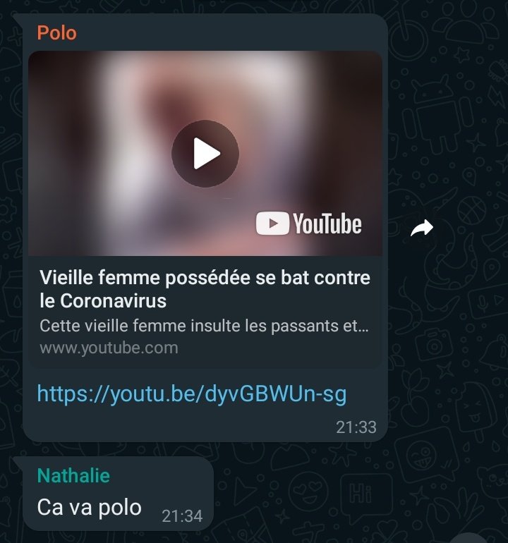 vierapide's tweet photo. dans une conversation whatsapp familial y'en a tjrs un qui sort du lot, perso c'est mon petit frère https://t.co/TwaP1R7U6h