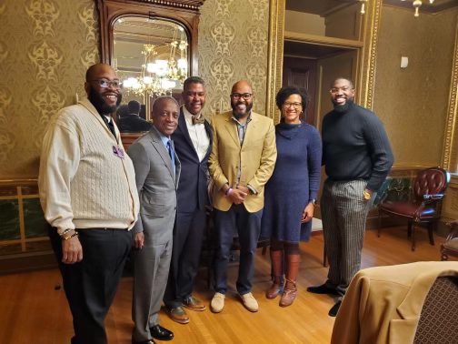 gacities's tweet photo. Great conversations today at the 
@WhiteHouse on improving communities and using resources such as ARPA, the Inflation Reduction Act,  &amp; Bipartisan Infrastructure Law. 
 
Georgia invitees included @biancaformayor, @MayorJohnsonSAV, and @hardiedavis
 and state leaders.  #gacities https://t.co/seP69LfOPX