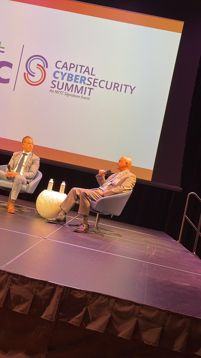 One way to reduce cyber hacks is to rethink and reduce the number of ADMINISTRATORS on your systems. @PaulCurylo VP and CISO @INOVA #nvtc #capitalcyber. Also just STOP clicking! @KurtisMinder @GroupSense