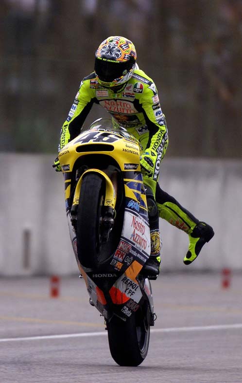 2TRiders1's tweet photo. Happy wheelie Wednesday!
Valentino Rossi on his Honda NSR500 Nastro Azurro.
👉 More on Instagram &amp; Facebook. 👈 https://t.co/C7H3HZMFCK