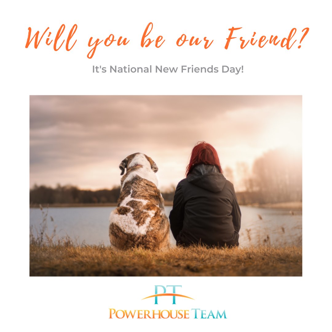 Today is #NationalFriendshipDay, and we love making new friends. If you are thinking about buying or selling a home, we would love to help!
#NextHomeGPS #NextHomeNavigator #GPSonLuke #PowerHouseTeam