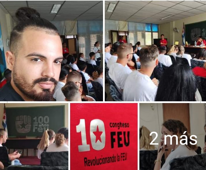 ucmvccu's tweet photo. Un lujo tener a estos amigos de la @FeuVilla invitados.
#RevolucionandoLaFEU  en la @ucmvccu @ElNecio_Cuba
@rturochang
@HenryOmarVC1
@NictadysM
@UCLVCU
@radiocmhw
#PorLaAcreditación https://t.co/eNBgxoXSD3