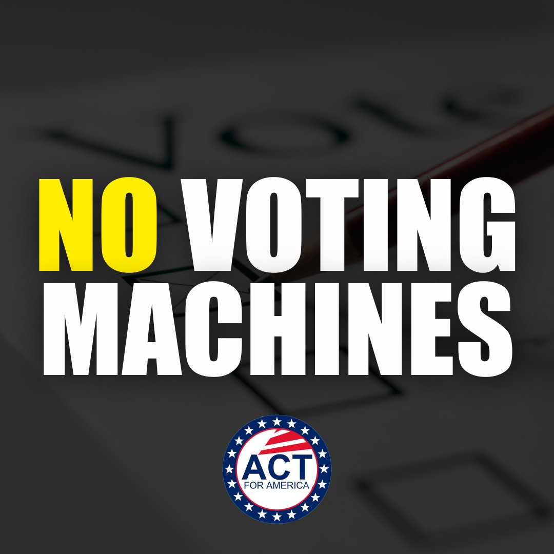 Voting machines are NOT secure! Take Action ->> bit.ly/3flObVj