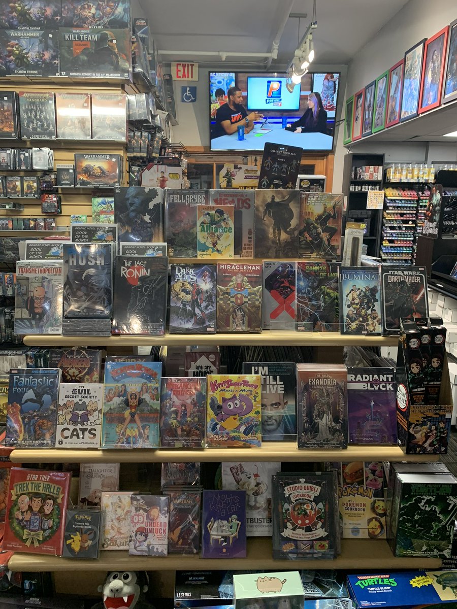 OtherRealmsLtd's tweet photo. Have you finished with last week’s books? I haven’t, yet, but that doesn’t stop New Comic Book Day from bringing us even more awesome stuff. We’ll see you soon! #ncbd https://t.co/vUJbPaxOr0