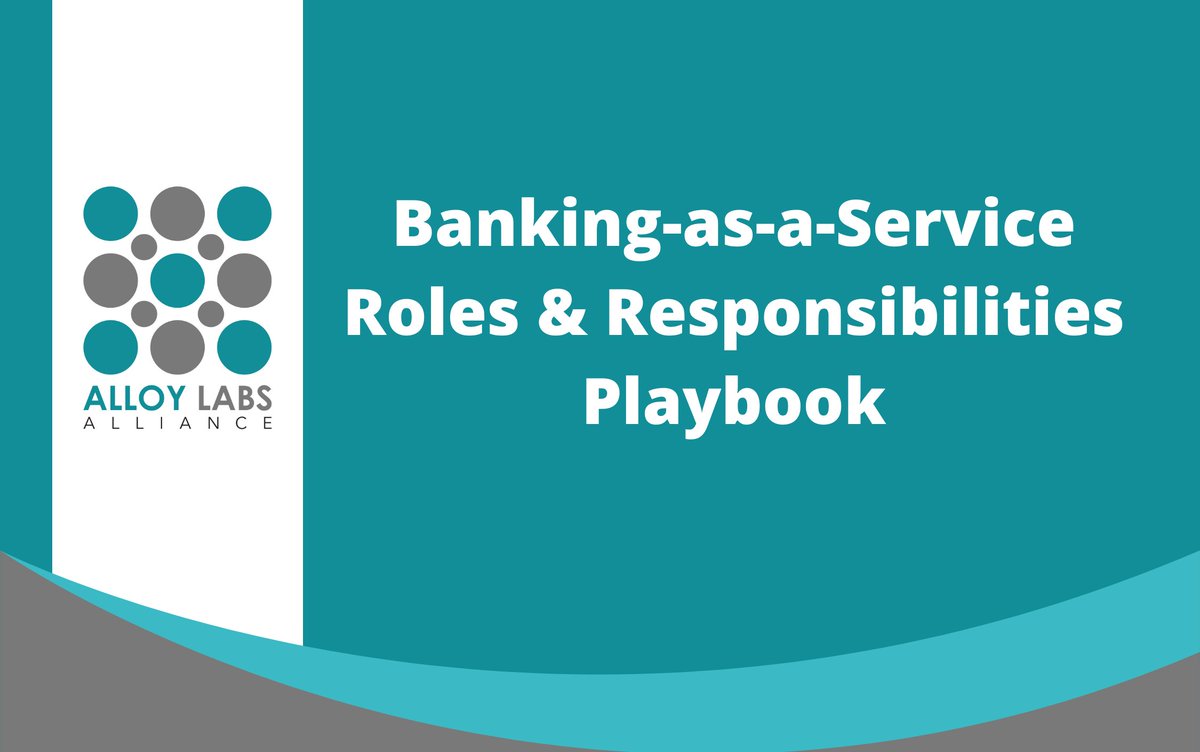 AlloyLabs's tweet photo. In collaboration with over two dozen member banks & industry leaders, we've taken another stride to standardize the Banking-as-a-Service industry. Check out our latest guide, as we define the roles & responsibilities for players in BaaS: https://t.co/Pvk54s0hbI https://t.co/NxWjIZmYRf