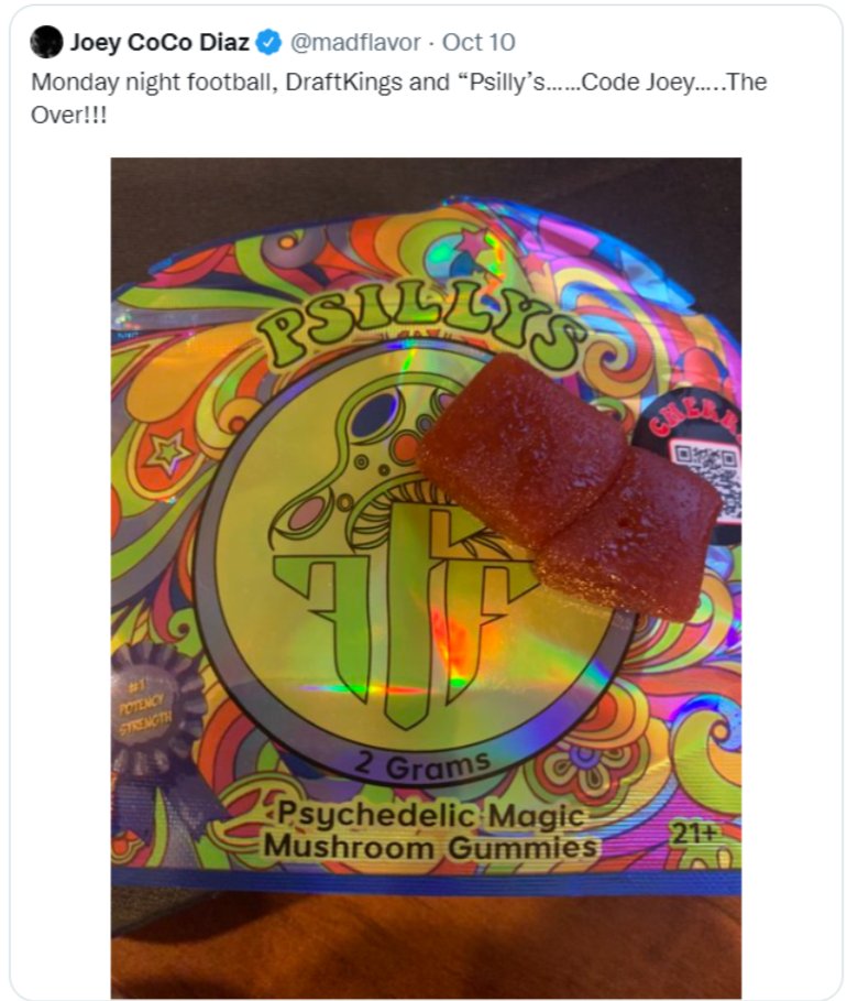 FungFactoryFarm's tweet photo. @ufob0t Take a few of these and see everything https://t.co/ZRmMYW7MR9