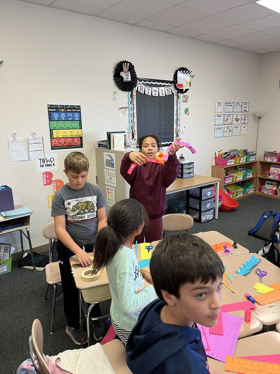 We discussed potential and kinetic energy today and started building marble roller coasters to test out the transfer of energy. Can’t wait to see the finished products! <a href="/NFP_Elementary/">North Forest Pines</a>