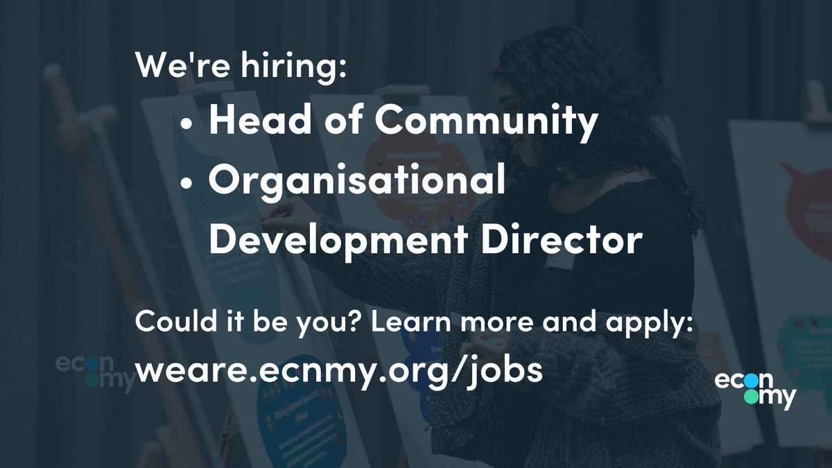 Peoples_Economy's tweet photo. Passionate about tackling economic injustice? We’re recruiting for two exciting new roles!

Could you be our next
- Head of Community
- Organisational Development Director

Learn more and apply:
https://t.co/rzzIBPB2sB

#charityjobs #hiringnow #jobs https://t.co/a5USHrBIVr