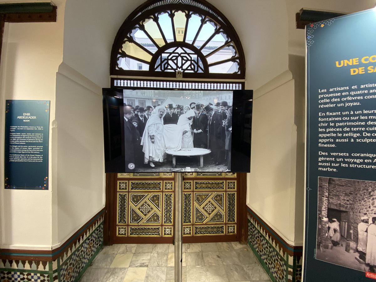 Commémoration des 100 ans de la pause de la 1e pierre de la <a href="/mosqueedeparis/">Grande Mosquée de Paris</a> dans un esprit de fidélité commune aux valeurs universelles d’égale dignité humaine au cœur de Paris proximité du musée d’histoire naturelle, de la Cathédrale Notre-Dame et de la synagogue La Victoire2/3