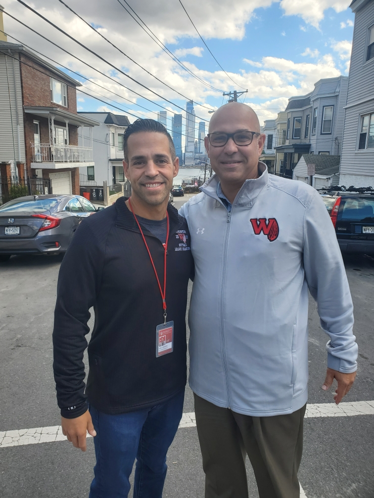 drjosephcirillo's tweet photo. So I have kept with my end of the deal! Congrats @WeehawkenTSD @EricCrespoEDU @al_orecchio on your victory! I'm sure that our schools will allow for revenge in the coming months and I promise to keep the lights on for the entire event! https://t.co/95bCQpSetg