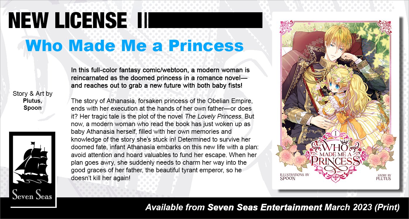 Seven Seas Entertainment on X: Brand-new license announcement