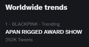 BPINKLATINO's tweet photo. Siempre son los premios coreanos,sino es uno, es el otro, que falta de ética. 

BOYCOTT GENIE AWARDS
GENNIE MUSIC RIGGED AWARDS https://t.co/pxZaBBqsEY