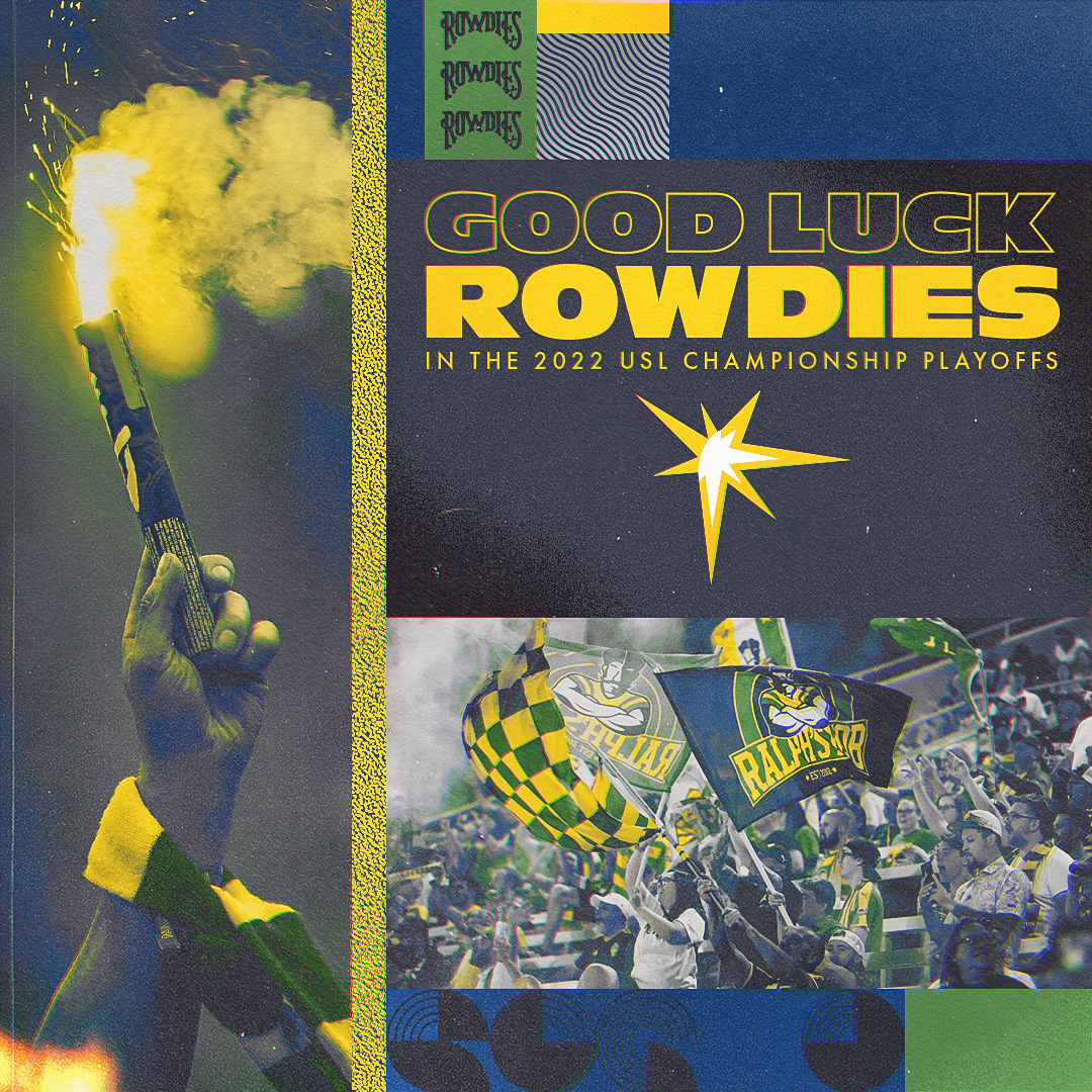 See you all at Al Lang tomorrow night 🙌 @TampaBayRowdies #COYR 🔰