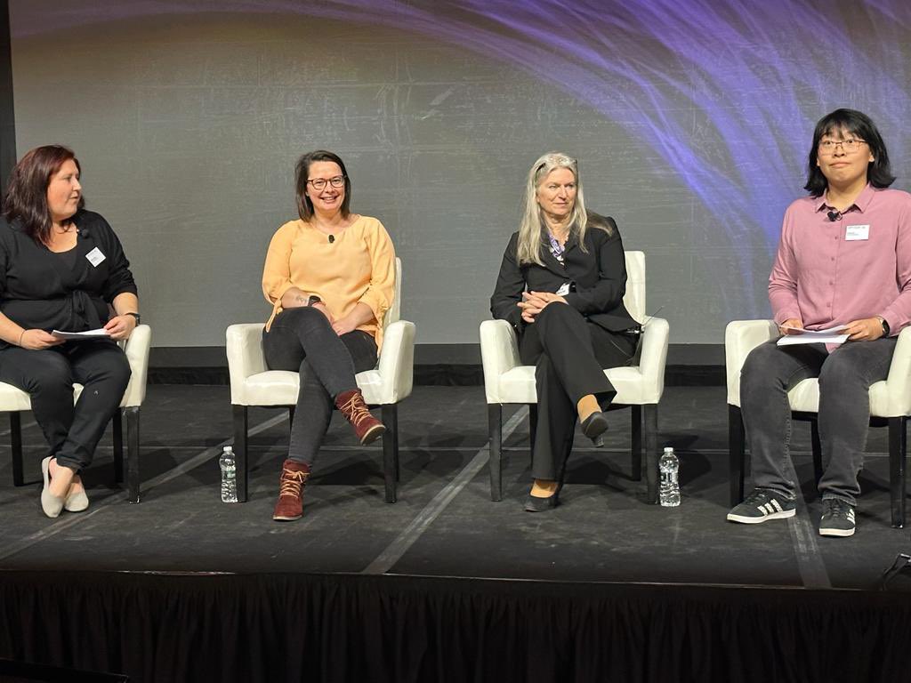 it was an honour to join this panel this afternoon, rallying the troops to become co-conspirators for #WomenInOptics. thanks <a href="/m_vineyards/">M_Vinas</a> and <a href="/lynnh_yu/">Lynn Yu</a> for inviting me and for the great moderation, and thanks <a href="/OpticaWorldwide/">Optica</a> for enabling the panel! #diversity #equity #inclusion
