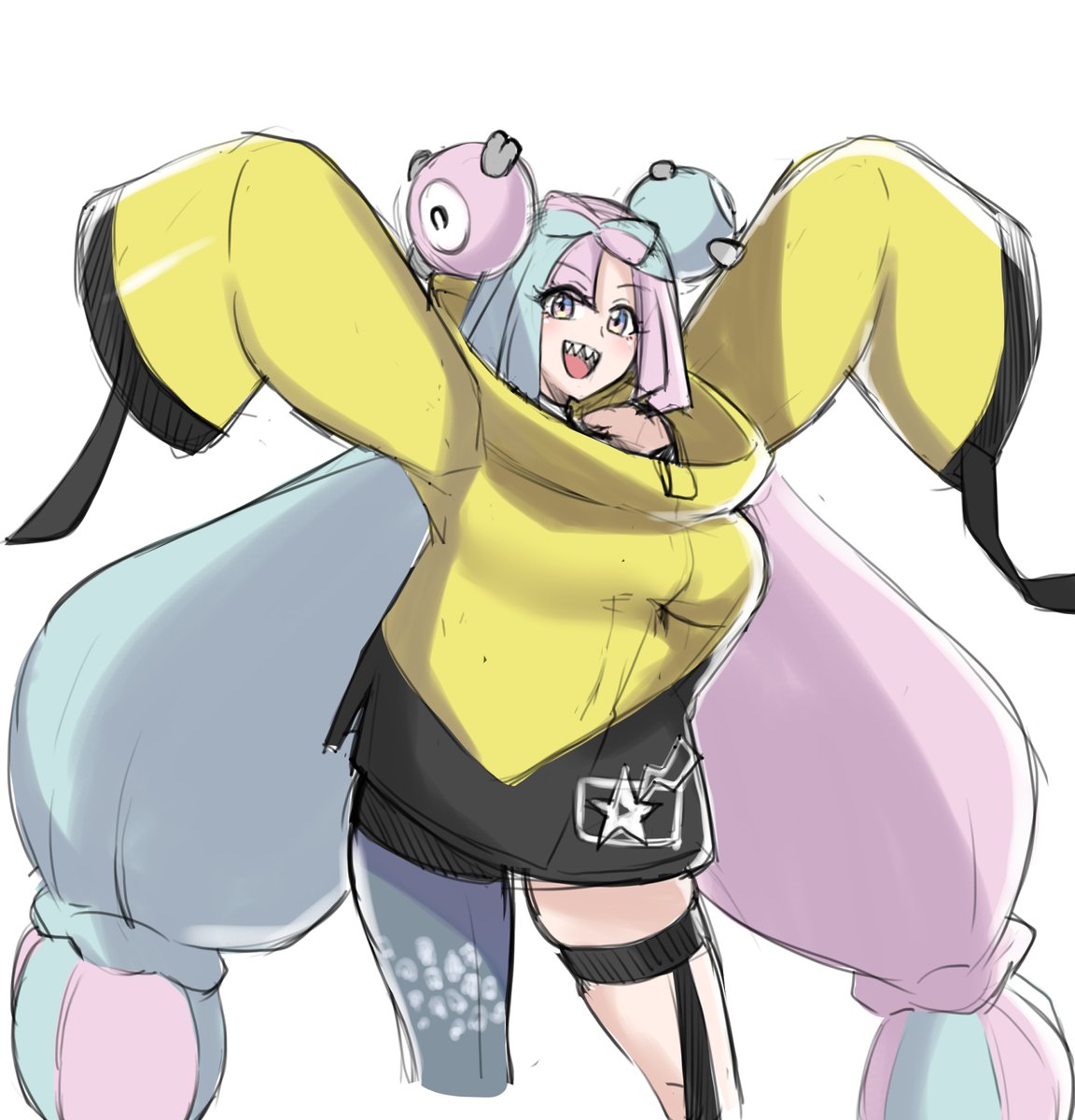 ナンジャモ(盛のすがた)
初rkgkで盛った非力な私を許してほしい 