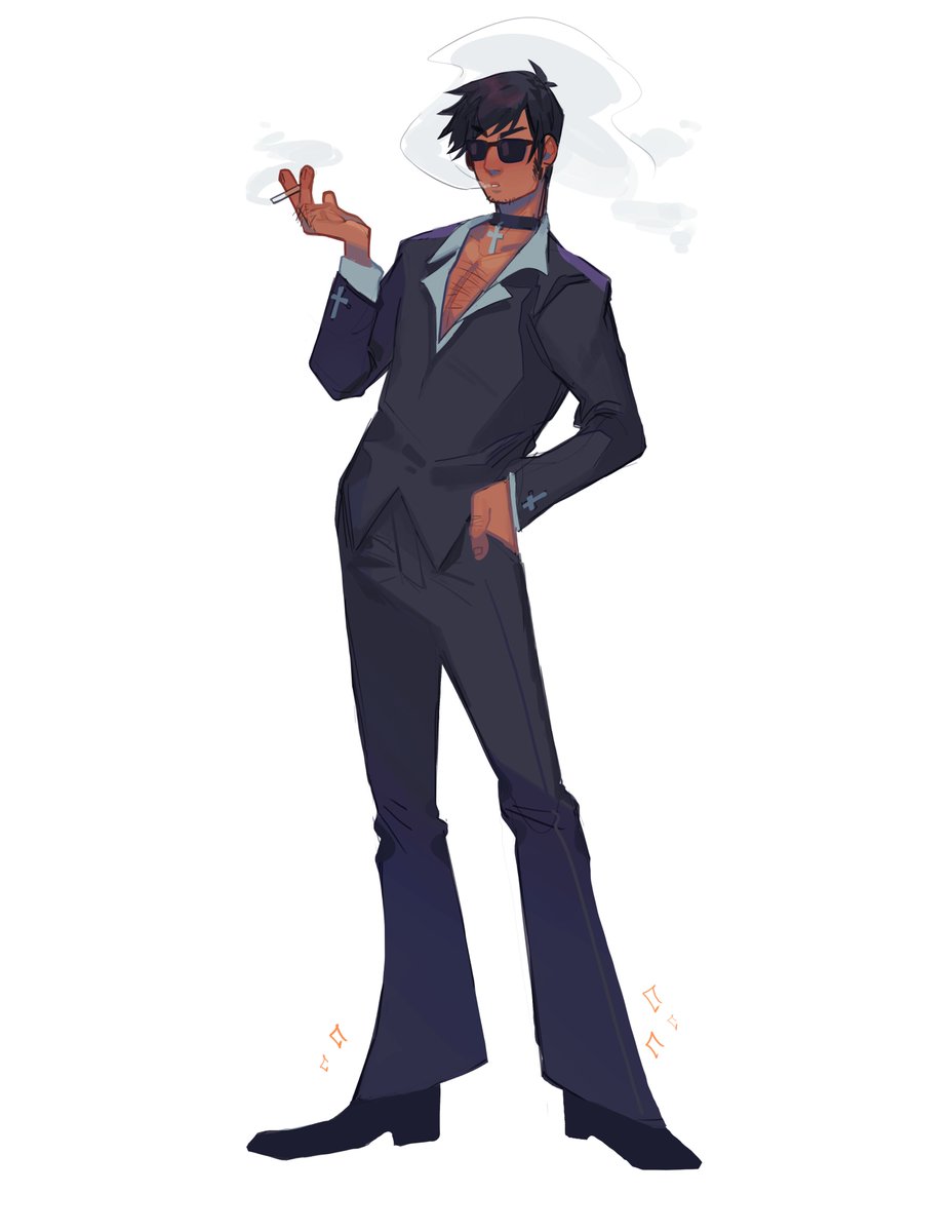 wolfwood if he slayed even more than he already does