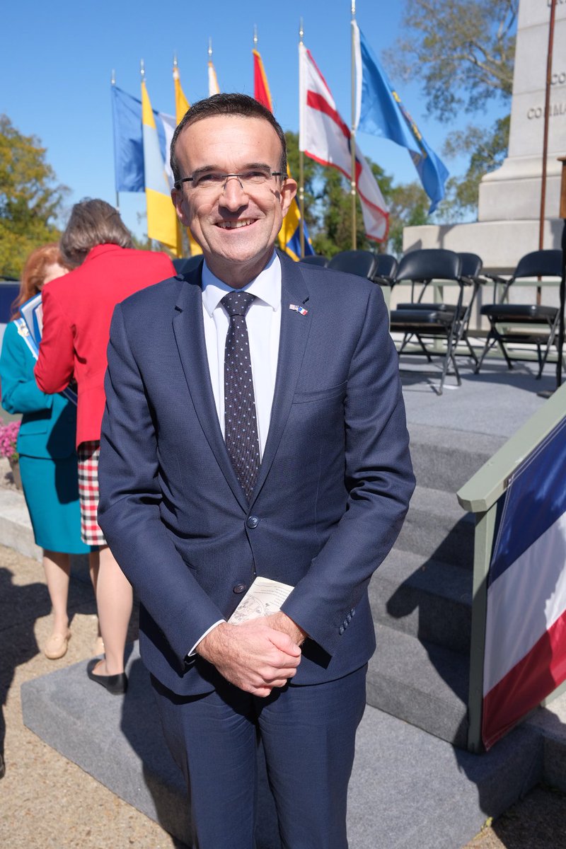 lahousden's tweet photo. @fpenguilly @NatlParkService @TodaysDAR @LafayetteFriend @LafayetteTrail @julien_icher @ComiteTricolore @SF_Siege @franceintheus Your speech was inspirational! https://t.co/qXp4IzbtNX