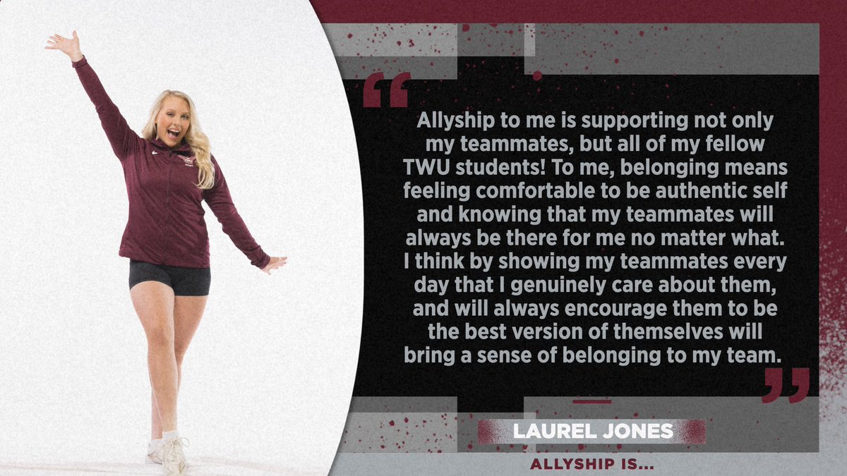 Hear from our very own SAAC President about what allyship means to her and how she cares for her teammates and classmates! #ncaainclusion