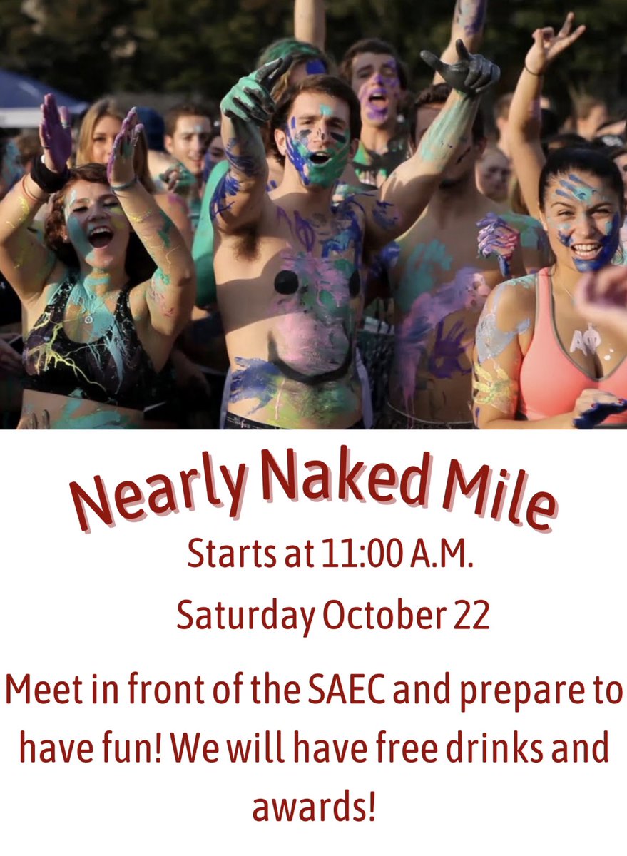 Come out to the Student Activities and Events Center this Saturday at 11 and participate!