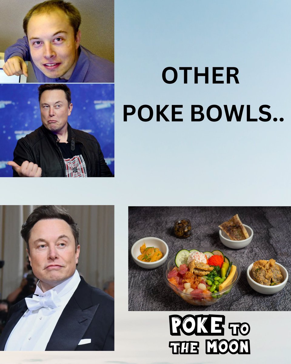 edko77095789's tweet photo. @elonmusk @elonmusk  do you like poke bowls? https://t.co/WHC47jNBaZ