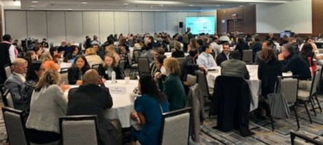 300 folks showed up wanting to serve their communities with clean energy, efficiency, storage &amp; clean transportation. Kudos to the volunteer organizers of the CDFI Climate Crisis Working Group at #2022ofnconf.