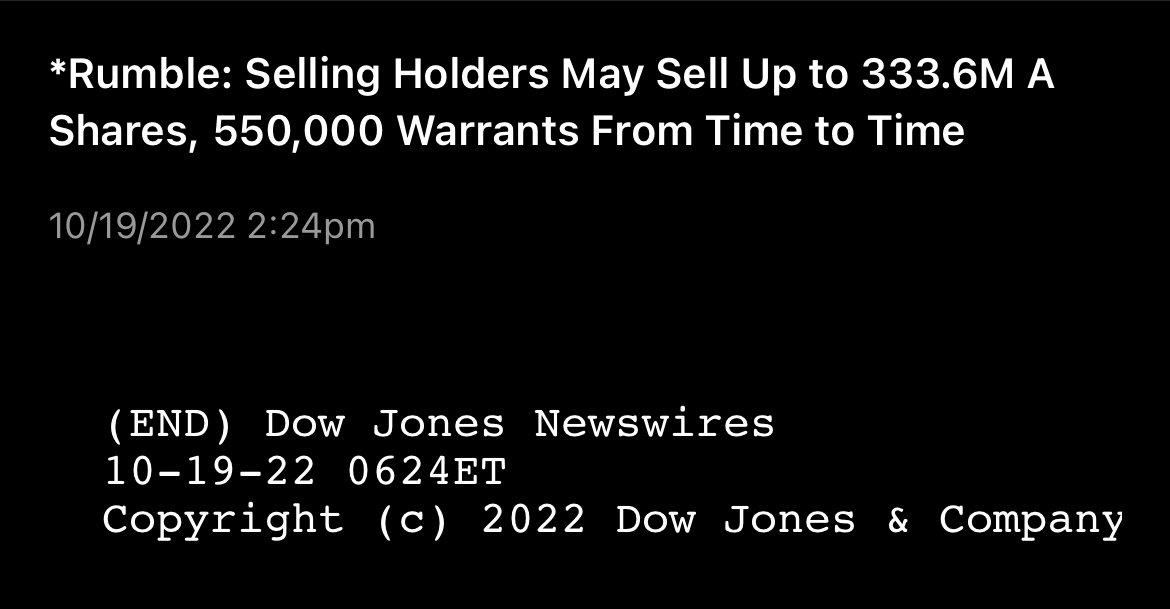 chrispavlovski's tweet photo. Bullshit headlines like this say I "may" sell my shares. Here's the real news, I can't sell my shares anytime soon, nor do I want to. https://t.co/RU18tWvXc3