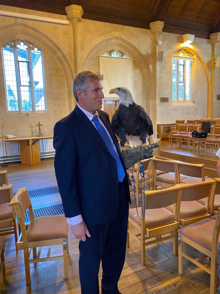 #BaldingHead meets #BaldEagle…