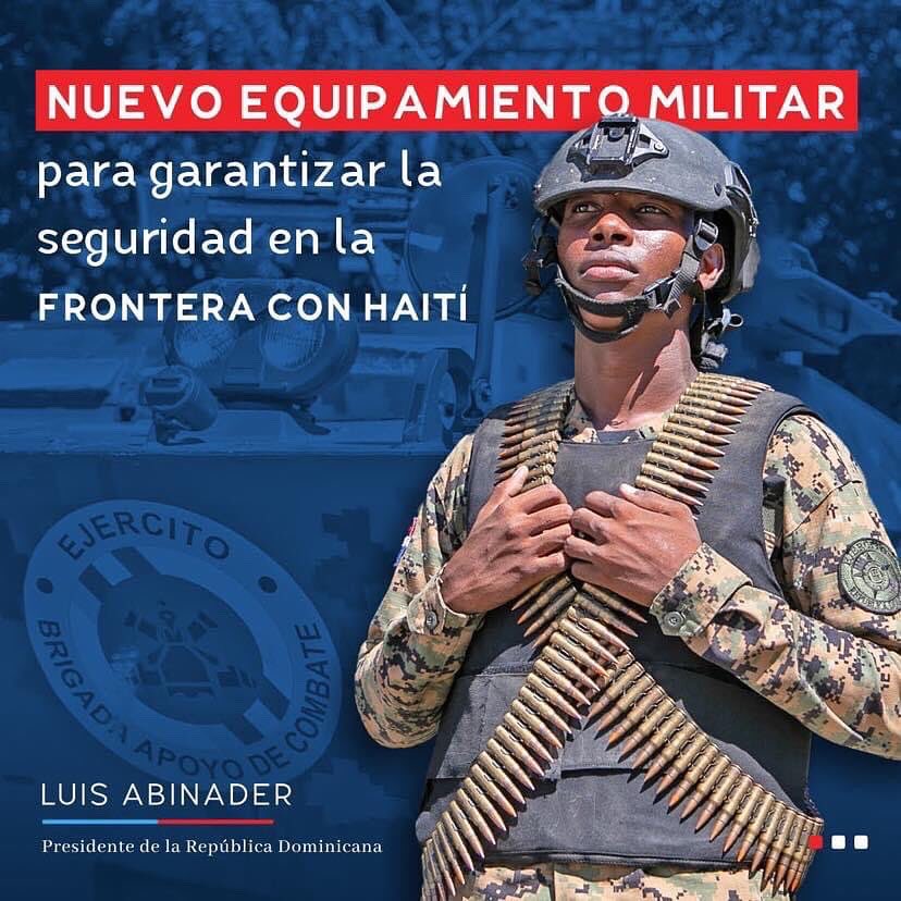 MDefensaRD's tweet photo. Estas medidas son parte de un enfoque  especial de nuestro Gobierno para poner control no solamente en la entrada ilegal de inmigrantes, sino también, para resguardar la zona fronteriza y contribuir a formalizar el comercio para beneficio de ambos países. https://t.co/omFbEcGGka