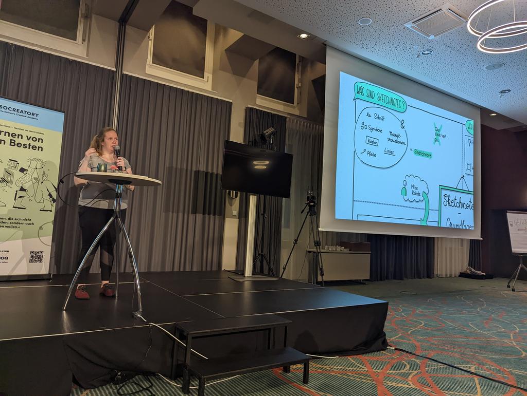 swa_nue's tweet photo. Danke an @Teapot4181, @gernotstarke und allen, die mit dabei waren! Es gab einen tollen, interaktiven Einstiegsvortrag zu Sketchnotes in der IT. Danach durften wir die Defizite unserer Hirne kennenlernen und in Sketchnotes festhalten. Es gab wunderschöne Kreationen von euch! https://t.co/DZf8QCYd27