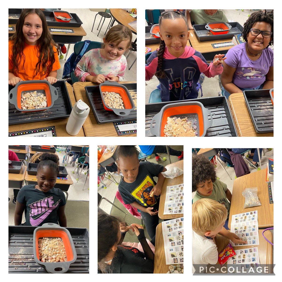 randirich325's tweet photo. In school field trip? Yes, please! Panning for rocks was a “GEM” of an experience for these fourth graders.#VCSscientists #DiamondDel @freedomvolusia @VCSscience https://t.co/6HxjSnh9fO