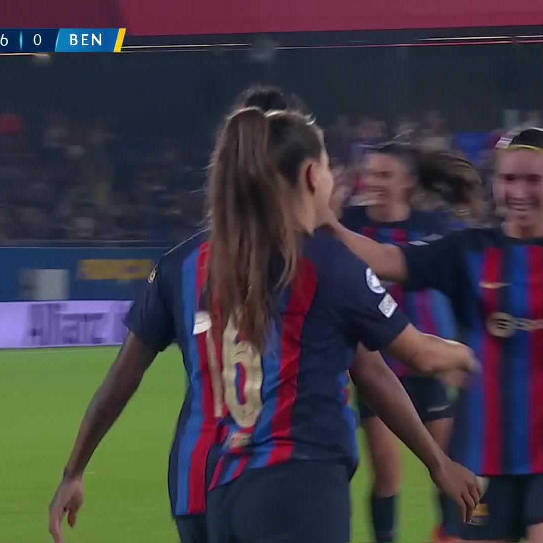 Geyse scores on her #UWCL debut to extend Barcelona's lead to 6-0 🔥

LIVE NOW ⬇️
🇬🇧 🎙 👉  🎙 👉  🎙 👉