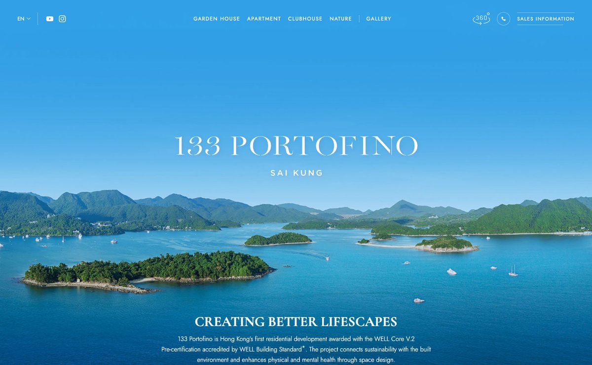 Check out "Best Use of Photography" winning #websitedesign - 133 Portofino by @firmstudio - View all #designinspiration - horizoninteractiveawards.com/2021/winners_s… - You can enter for 2022 by November 18, 2022