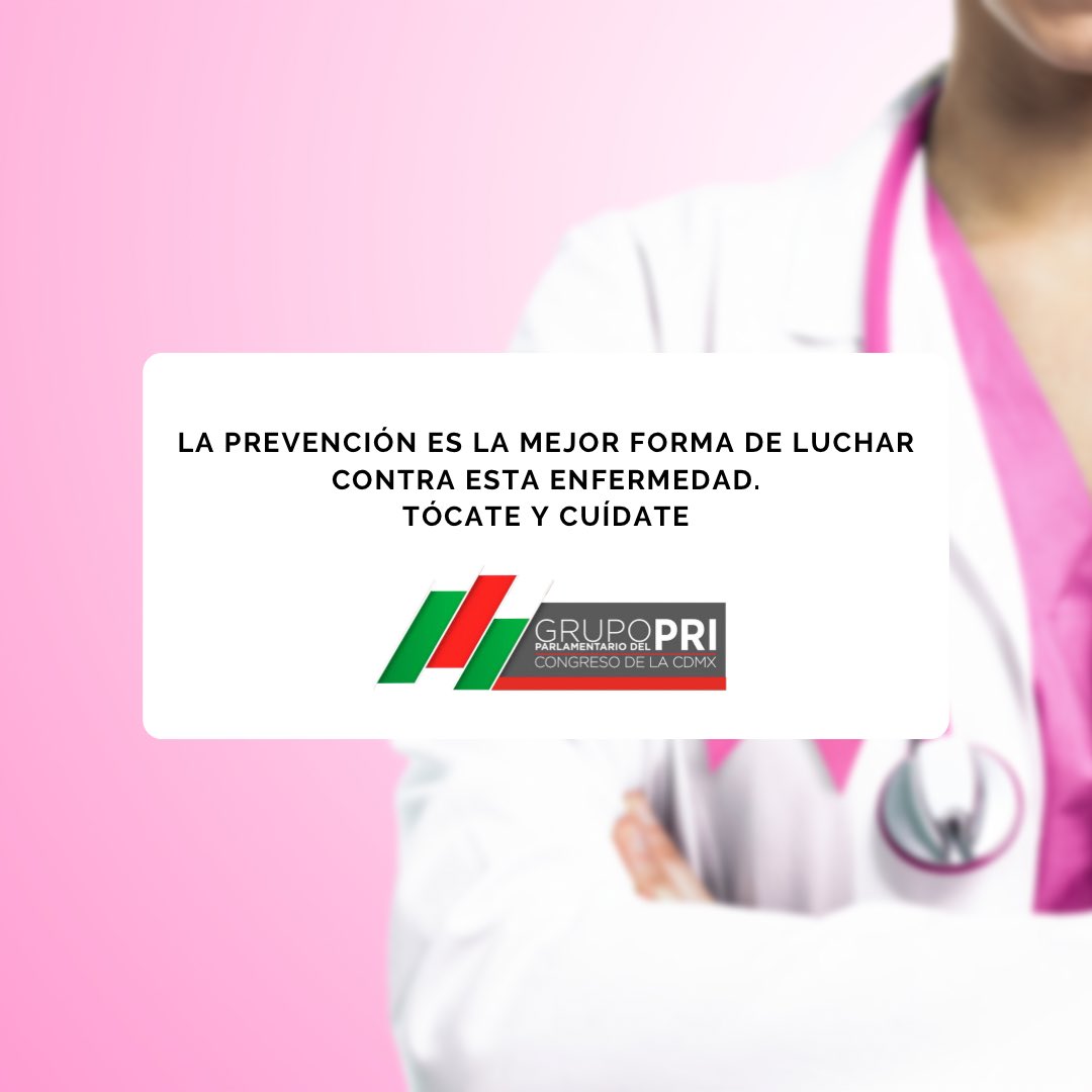 gp_pricdmx's tweet photo. Por ti, por tu familia: tócate y cuídate. #cancerdemama #gppricdmx #delamanoconlagente https://t.co/cbvFHpGwoh