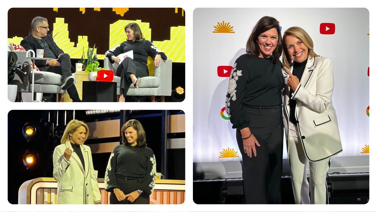 Kristen O'Hara (@thekristenohara) on Twitter photo That’s a wrap on <a href="/Google/">Google</a>
and <a href="/YouTube/">YouTube</a>’s Morning Show @ #AWNewYork. #Grateful to our amazing co-hosts <a href="/katiecouric/">Katie Couric</a> and <a href="/ColinandSamir/">Colin and Samir ✌🏼✌🏾</a>. Special thanks to our partners: <a href="/mcdonalds/">McDonald's</a> CMO <a href="/TariqHHassan/">THassan</a>, <a href="/WyndhamHotels/">Wyndham Hotels & Resorts</a>’s Michele Allen and Lisa Checchio.
#GoogleAWNewYork <a href="/YTAdvertisers/">YouTube Advertisers</a> That’s a wrap on <a href="/Google/">Google</a>
and <a href="/YouTube/">YouTube</a>’s Morning Show @ #AWNewYork. #Grateful to our amazing co-hosts <a href="/katiecouric/">Katie Couric</a> and <a href="/ColinandSamir/">Colin and Samir ✌🏼✌🏾</a>. Special thanks to our partners: <a href="/mcdonalds/">McDonald's</a> CMO <a href="/TariqHHassan/">THassan</a>, <a href="/WyndhamHotels/">Wyndham Hotels & Resorts</a>’s Michele Allen and Lisa Checchio.
#GoogleAWNewYork <a href="/YTAdvertisers/">YouTube Advertisers</a>