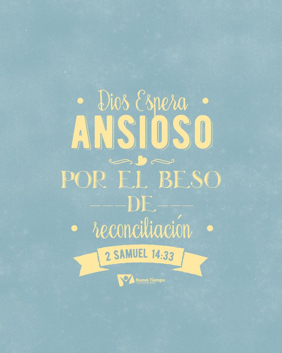 Es importante que los padres sean capaces de mostrar a sus hijos los límites de lo que se puede y no se debe hacer. 👪  Si esos límites son quebrados, es necesaria una conversación disciplinadora.  ¡Instruye para salvación y reconciliación! 👨‍👦

#RPSP #PrimeroDios #2Samuel14