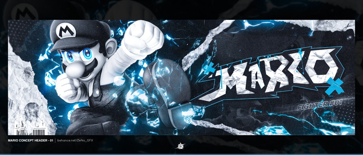 ZeNoSSB's tweet photo. Fighter #01 - Mario
▒░▸SSBU - Concept Headers◂░▒
-----------------------------------------
#SSBU #Mario
Support is appreciated!
♥ + ♻ https://t.co/lPig9k9seH