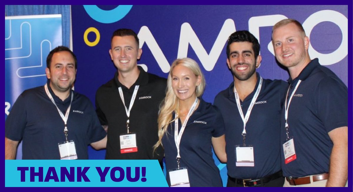 Thank you to everyone who visited our Celebration Station at #NAMBNational2022. We enjoyed sharing the benefits of working with Amrock! Not able to attend this year? Get the rundown on all the fun here: hubs.la/Q01qcr-m0