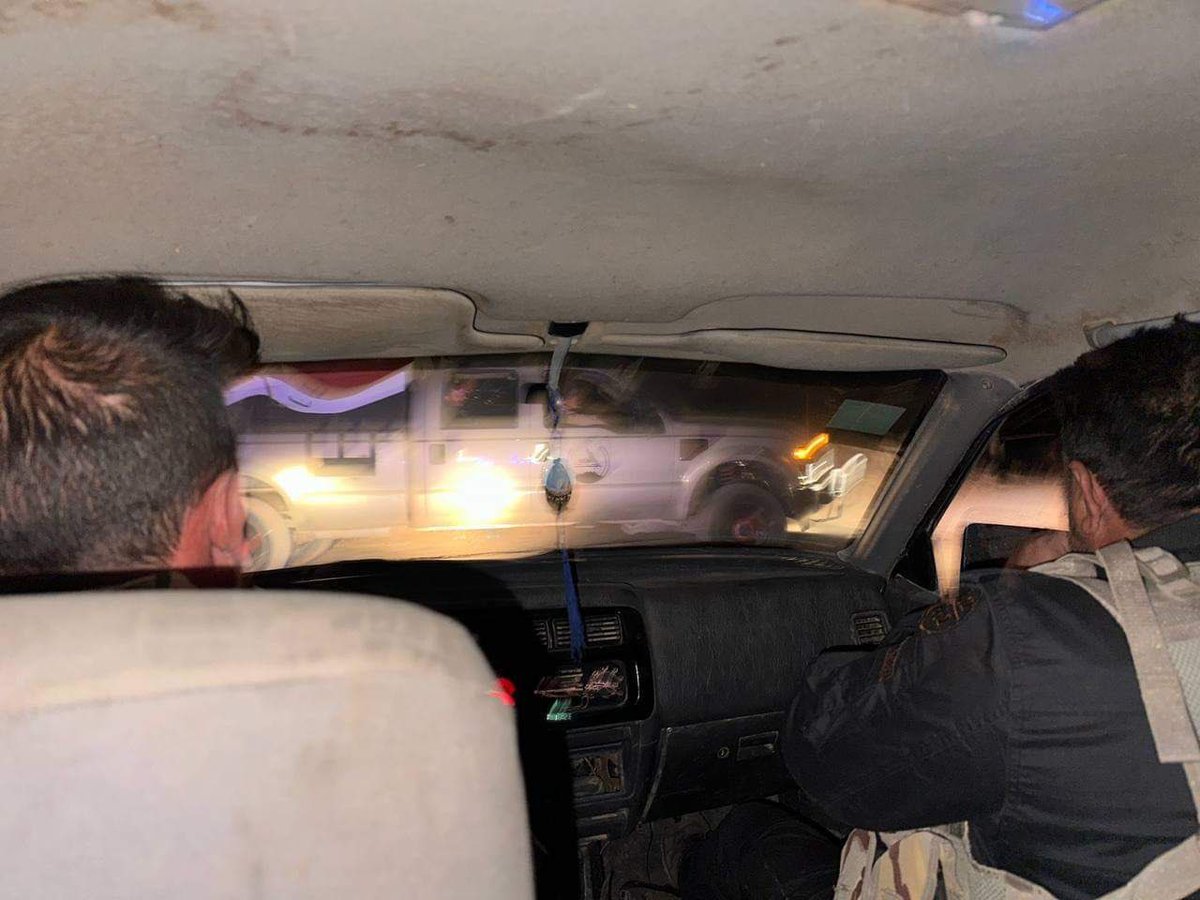 warmediateam's tweet photo. A #Popular_Mobilization Force conducts an overnight reconnaissance operation south of #Sinjar (photos)

#War_Media_Team 
#Public_Media_Directorate https://t.co/dwFO84Htym