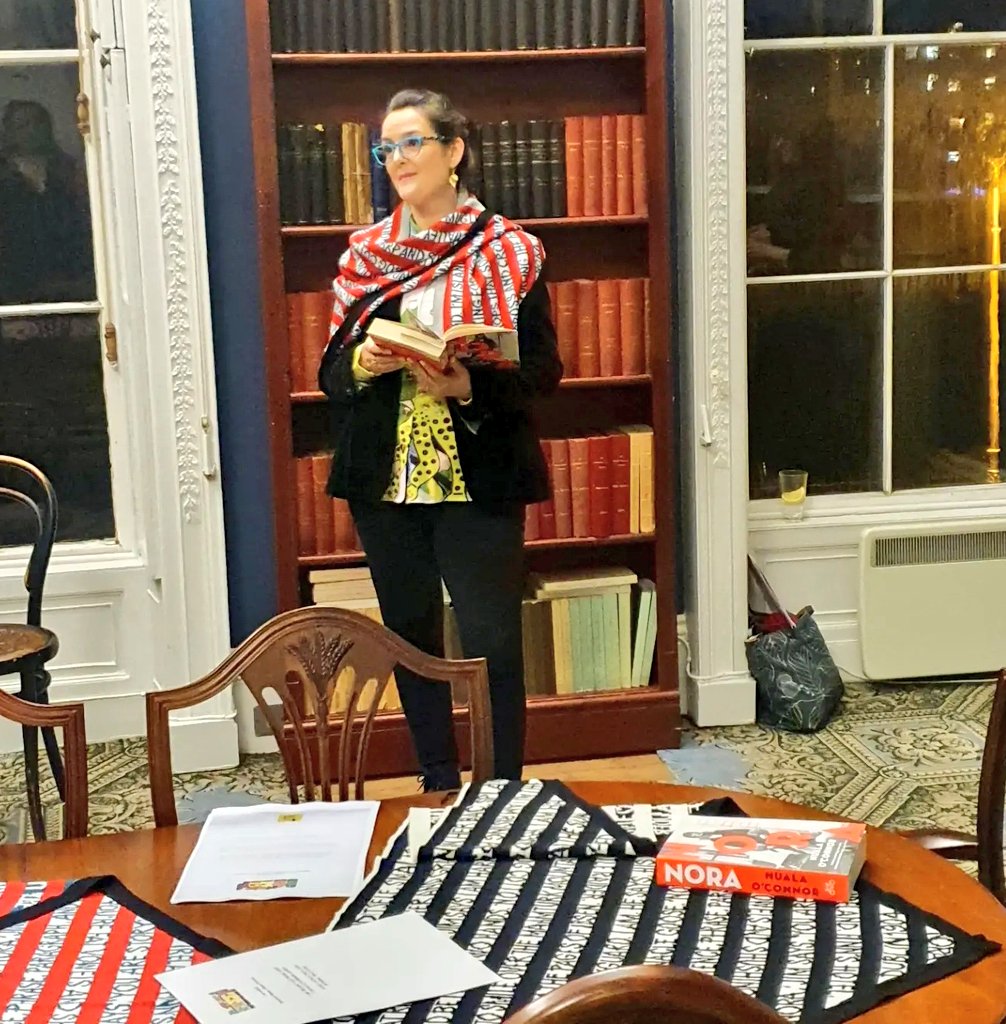 NewIslandBooks's tweet photo. And lo and behold...a Nora Barnacle #LimitedEdition Scarf is born! From the genius design team at @esheep_knitwear and magic words of @NualaNiC💡
#NoraBarnacle #YouAreStory #IrishBookWeek #BooktoScarf #ElectronicSheep https://t.co/Z8jaJDKv1I