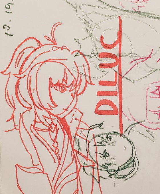 「Diluc」のTwitter画像/イラスト(新着)｜3ページ目)