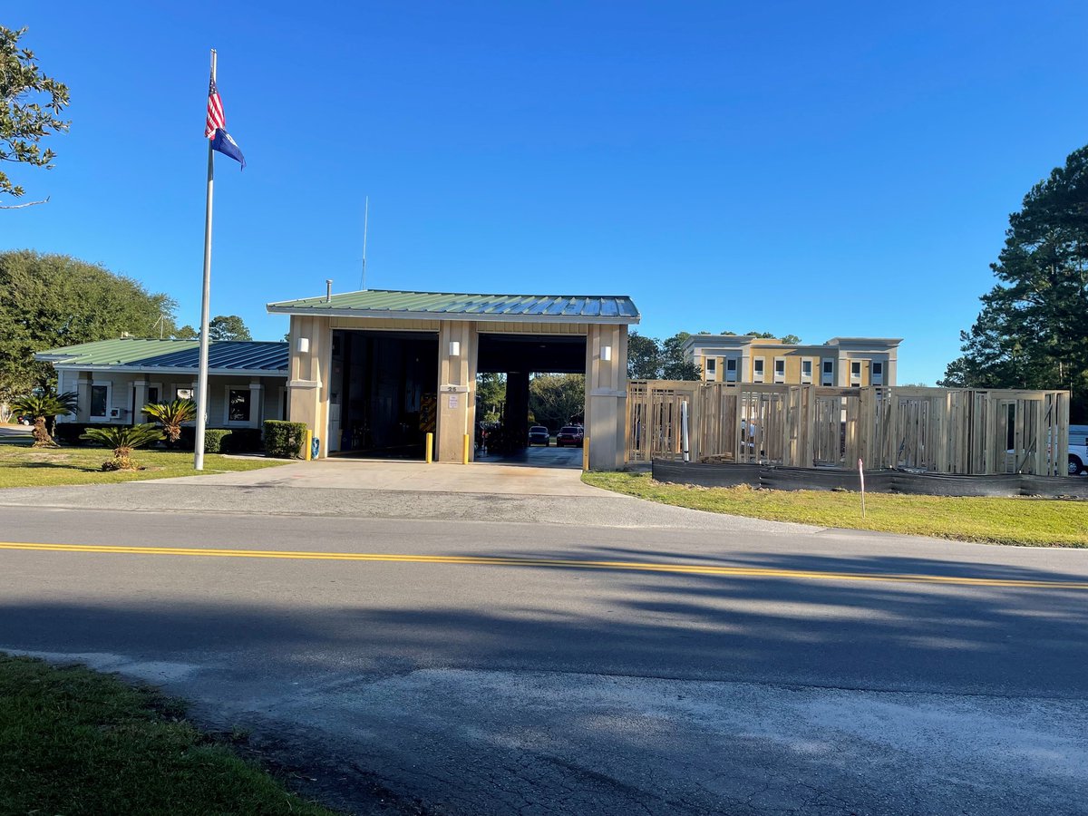 BeaufortSC_EMS's tweet photo. #loveitorlistit.....we will love it!  Look at what's happening at EMS 8/Bluffton Fire 34 station.  Originally built in 1996 #bcscems and #blufftontwpfire are looking forward to the updated station.  Follow our progress on our social media pages!  (photo credit - #blufftontwpfire) https://t.co/SCveZ7UF9b