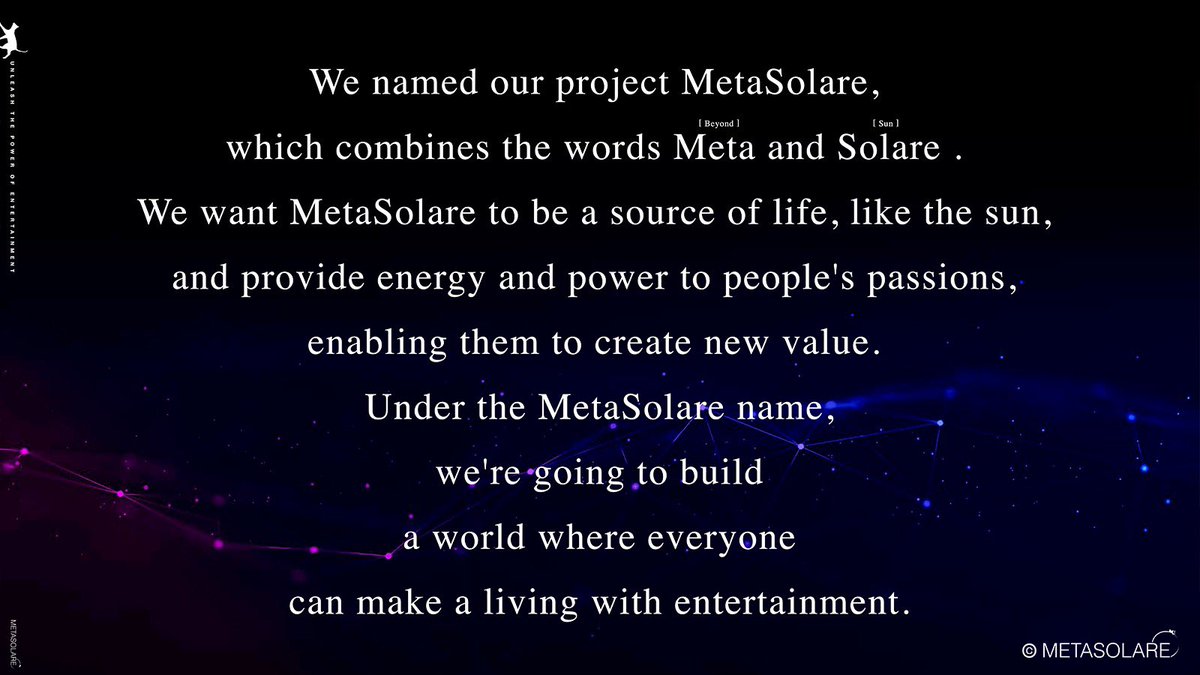 metasolare's tweet photo. This is why we named our project MetaSolare!🔥
#MetaSolare https://t.co/dVfNbyhvOi