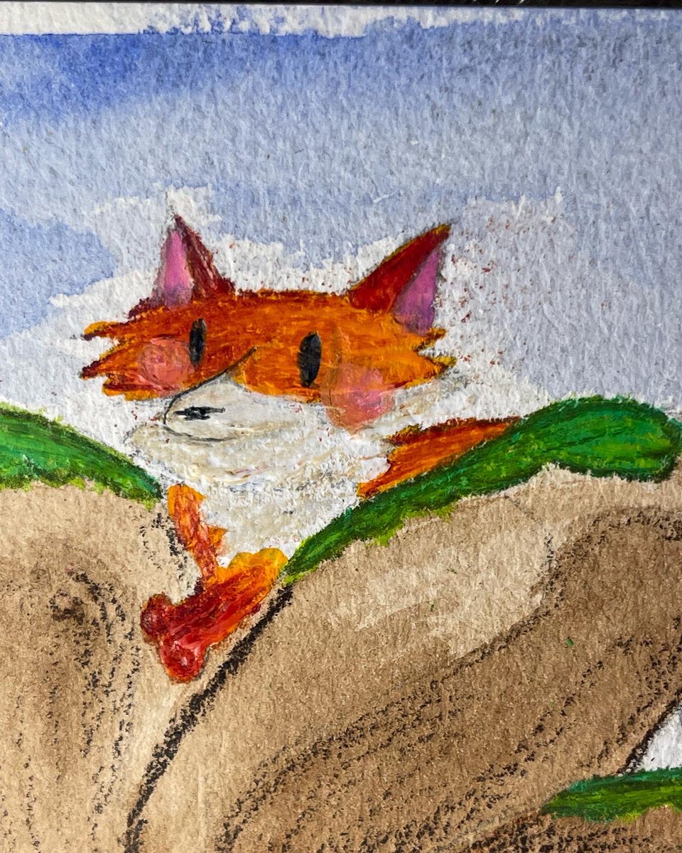 vev_ARTfulness's tweet photo. Day 9 #peachtober22 Boulder ✨🪨 https://t.co/YyvJ6Edt9R