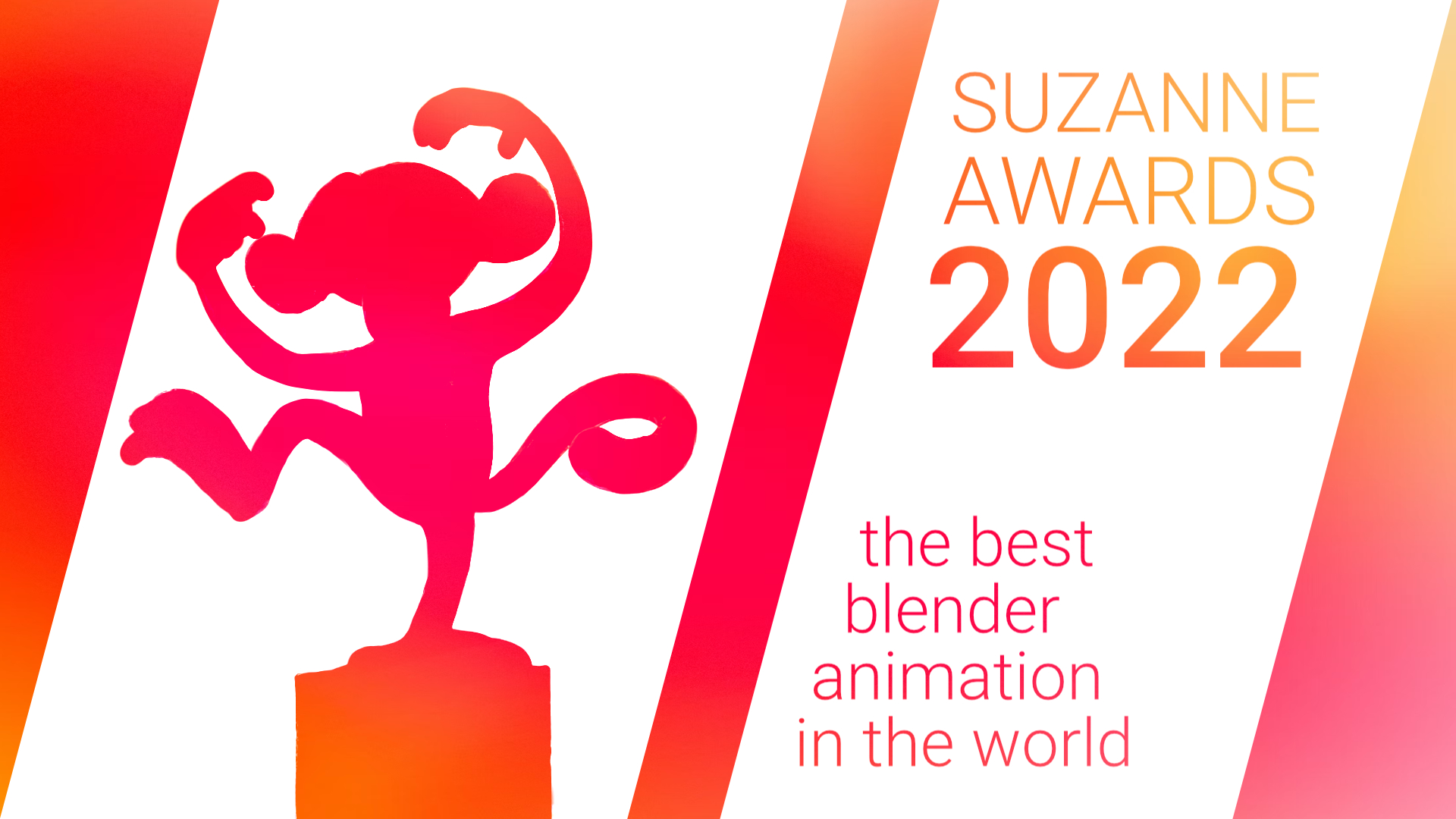 Blender Conference on Twitter: "The Suzanne Awards 2022 voting has started! Vote for the best and define nominees that will be screened at the animation festival during #bcon22 https://t.co/nxYXIDhN1z #b3d https://t.co/7EQQWz0qna" /