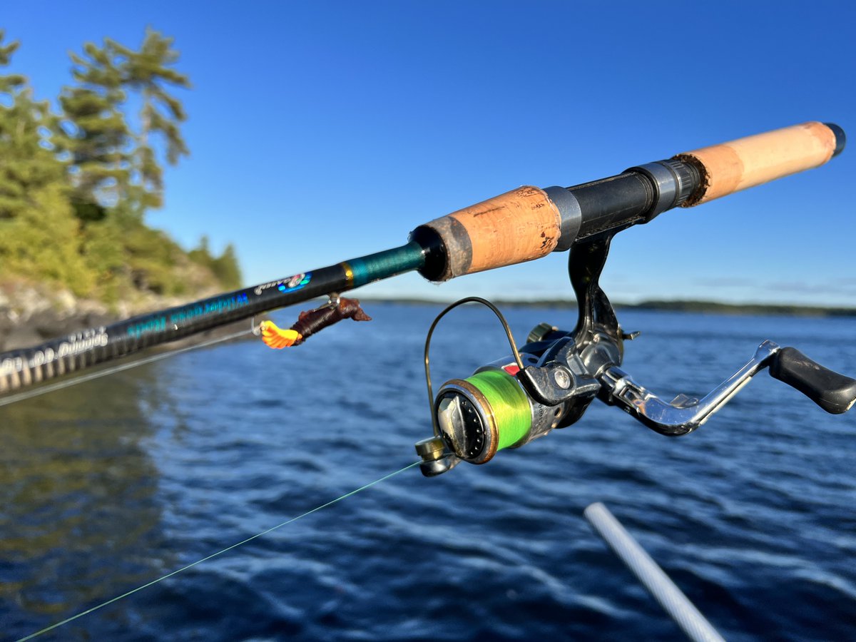 gapenfishing's tweet photo. Wild River Rod Series + Mr. Waxy UV jigs work better in cold water than anything else. Jigging, float fishing + wading - the best, most sensitive rod you can fish: https://t.co/SMh01g23UE https://t.co/Fpa28zrovj