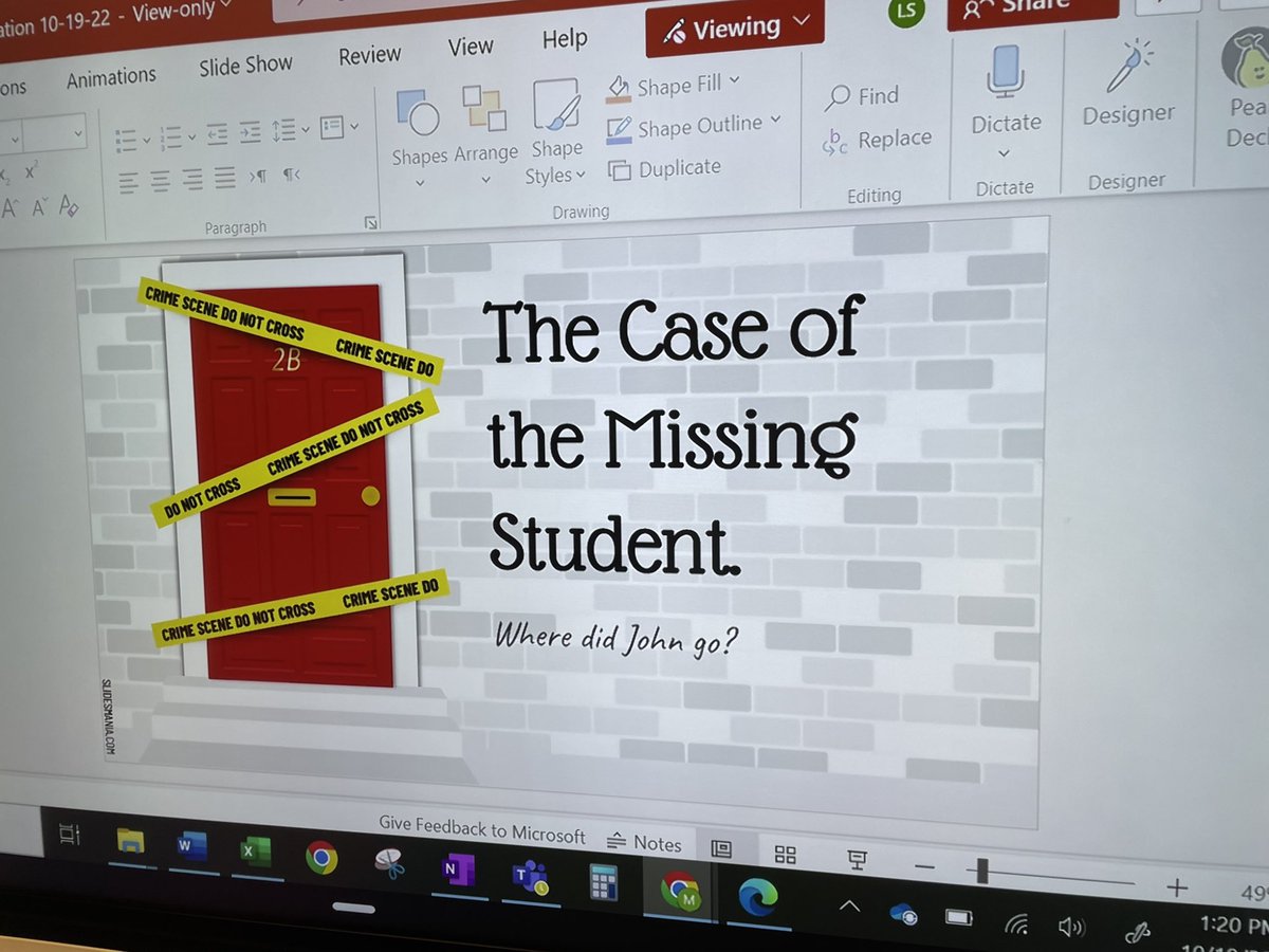 TeacherLeader22's tweet photo. The staff broke out today and solved the case of the missing student! 🔎 #avid #collaboration #breakoutboxes #studentengagement @southwestcolts @ocsinstruction @OnslowSchools https://t.co/CqS9sk1Qow