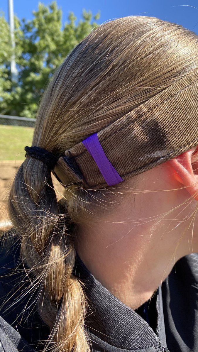 tjcapachesb's tweet photo. Today we wear purple to honor a coach, mentor and friend. Coach White impacted many lives including our Riley. 

#feathersup x #fightlikecoachwhite https://t.co/yMX1HUUXRz