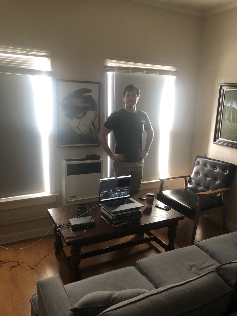 Bridge Stuart let me watch a cut of his first feature. It may be my favorite thing he’s done. Very proud of him.